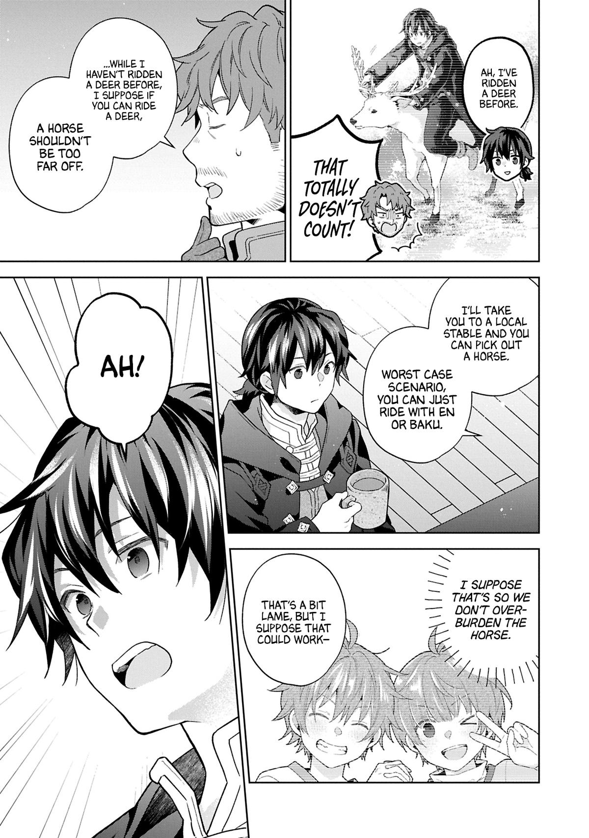 Isekai ni Teni shitara Yama no Naka datta. Handou de Tsuyosa yori mo Kaitekisa wo Erabimashita. Chap 29 - Next Chap 30