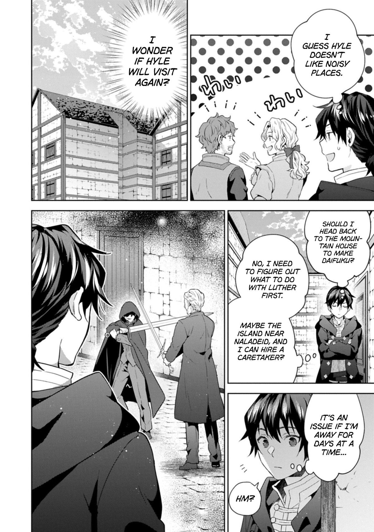 Isekai ni Teni shitara Yama no Naka datta. Handou de Tsuyosa yori mo Kaitekisa wo Erabimashita. Chap 35 - Next Chap 36