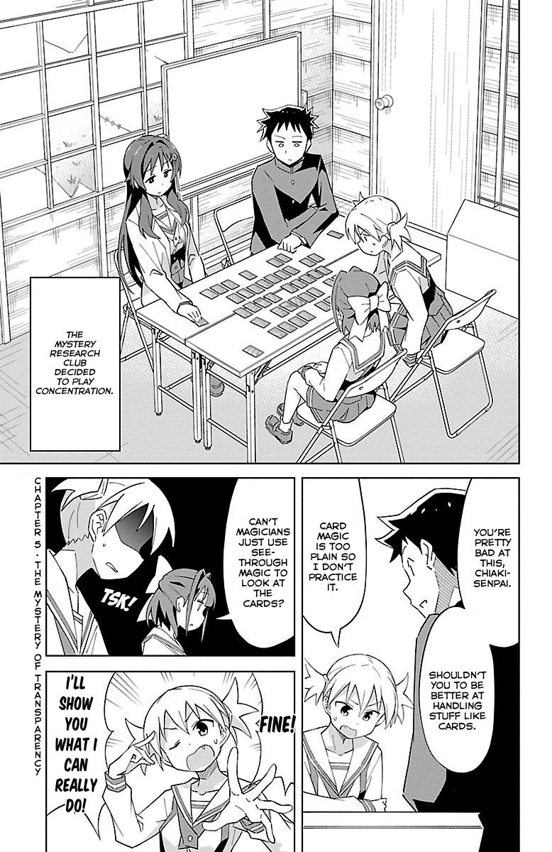 Atsumare! Fushigi Kenkyuubu Chap 5 - Next Chap 6