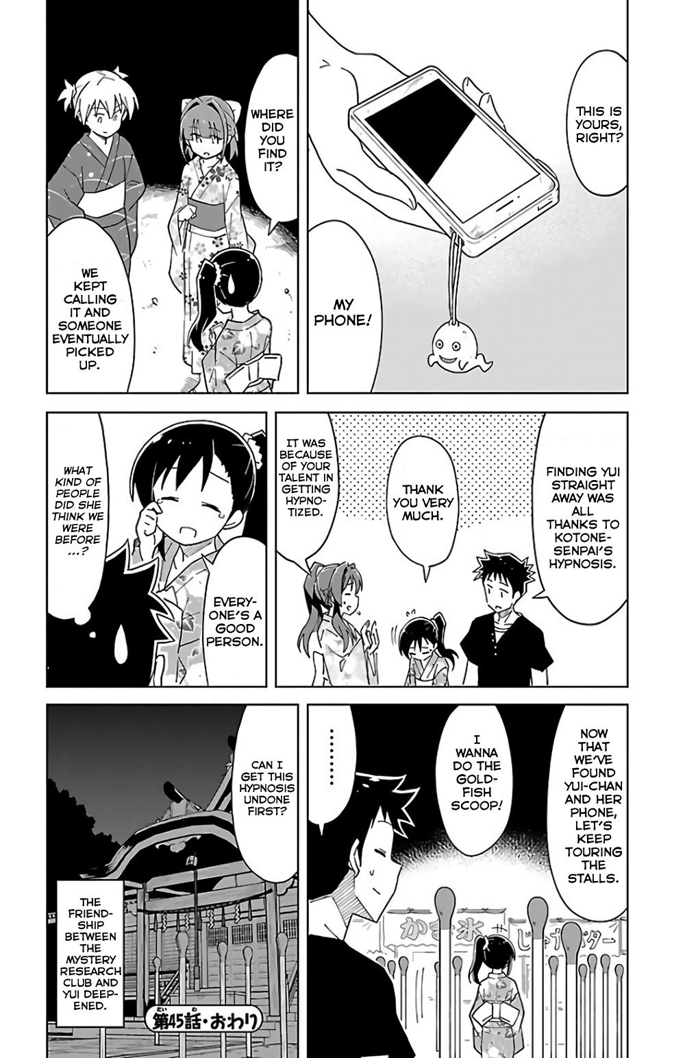 Atsumare! Fushigi Kenkyuubu Chap 45 - Next Chap 46