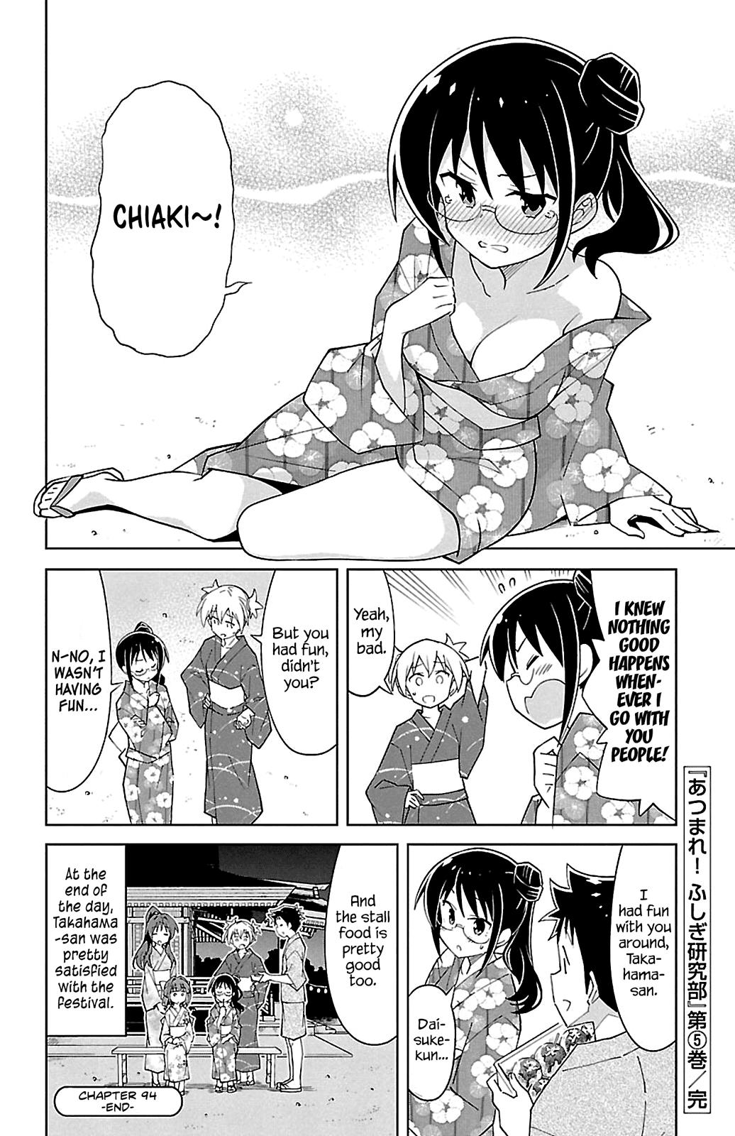 Atsumare! Fushigi Kenkyuubu Chap 94 - Next Chap 95