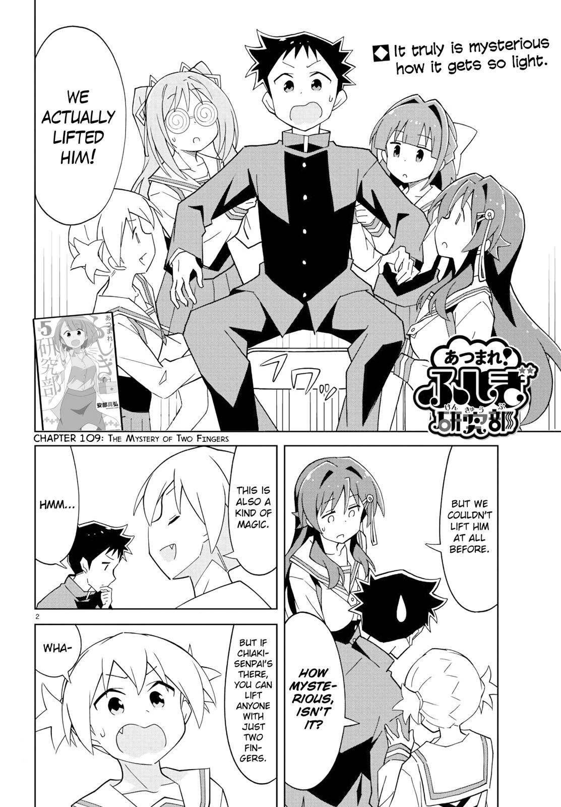 Atsumare! Fushigi Kenkyuubu Chap 109 - Next Chap 110