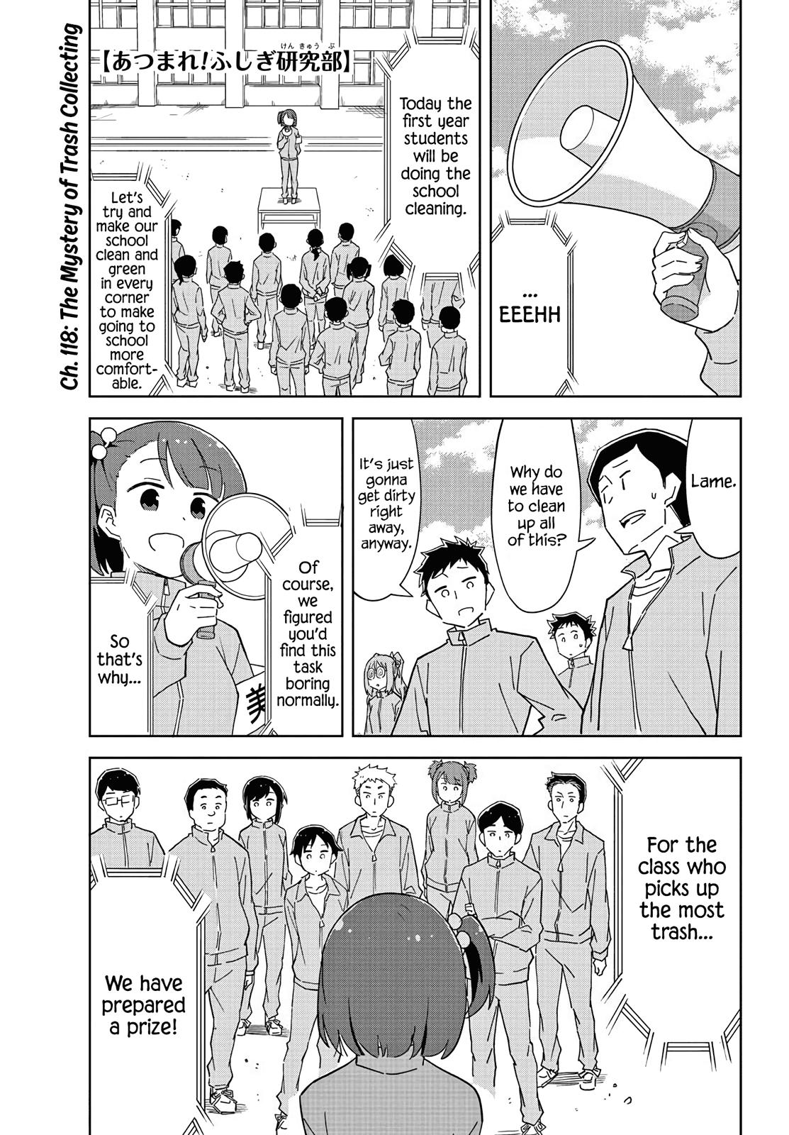 Atsumare! Fushigi Kenkyuubu Chap 118 - Next Chap 119