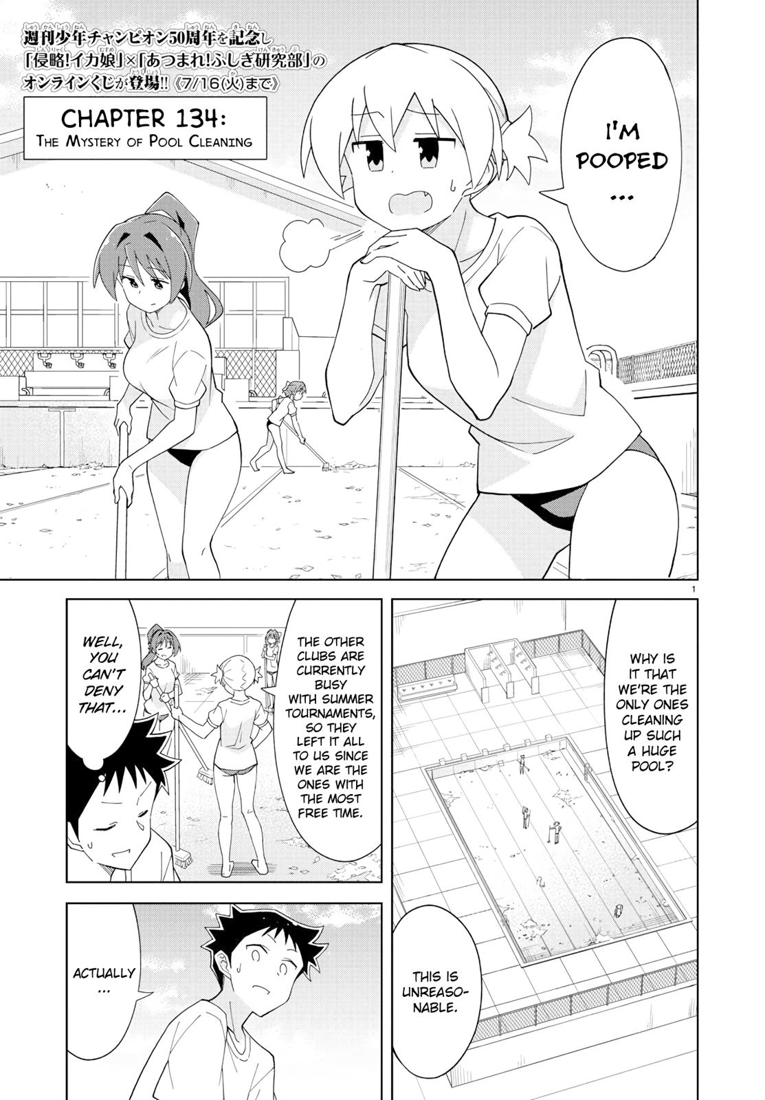 Atsumare! Fushigi Kenkyuubu Chap 134 - Next Chap 135