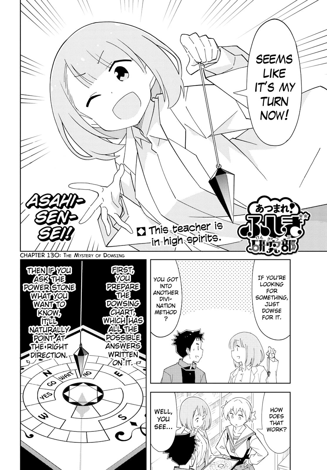Atsumare! Fushigi Kenkyuubu Chap 130 - Next Chap 131