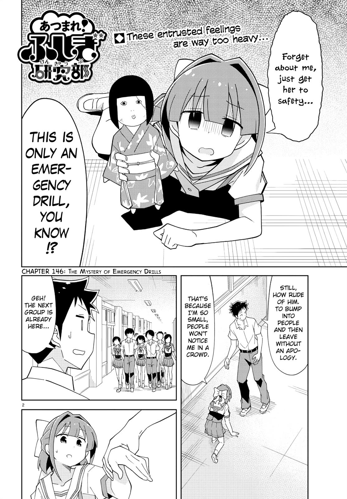 Atsumare! Fushigi Kenkyuubu Chap 146 - Next Chap 147