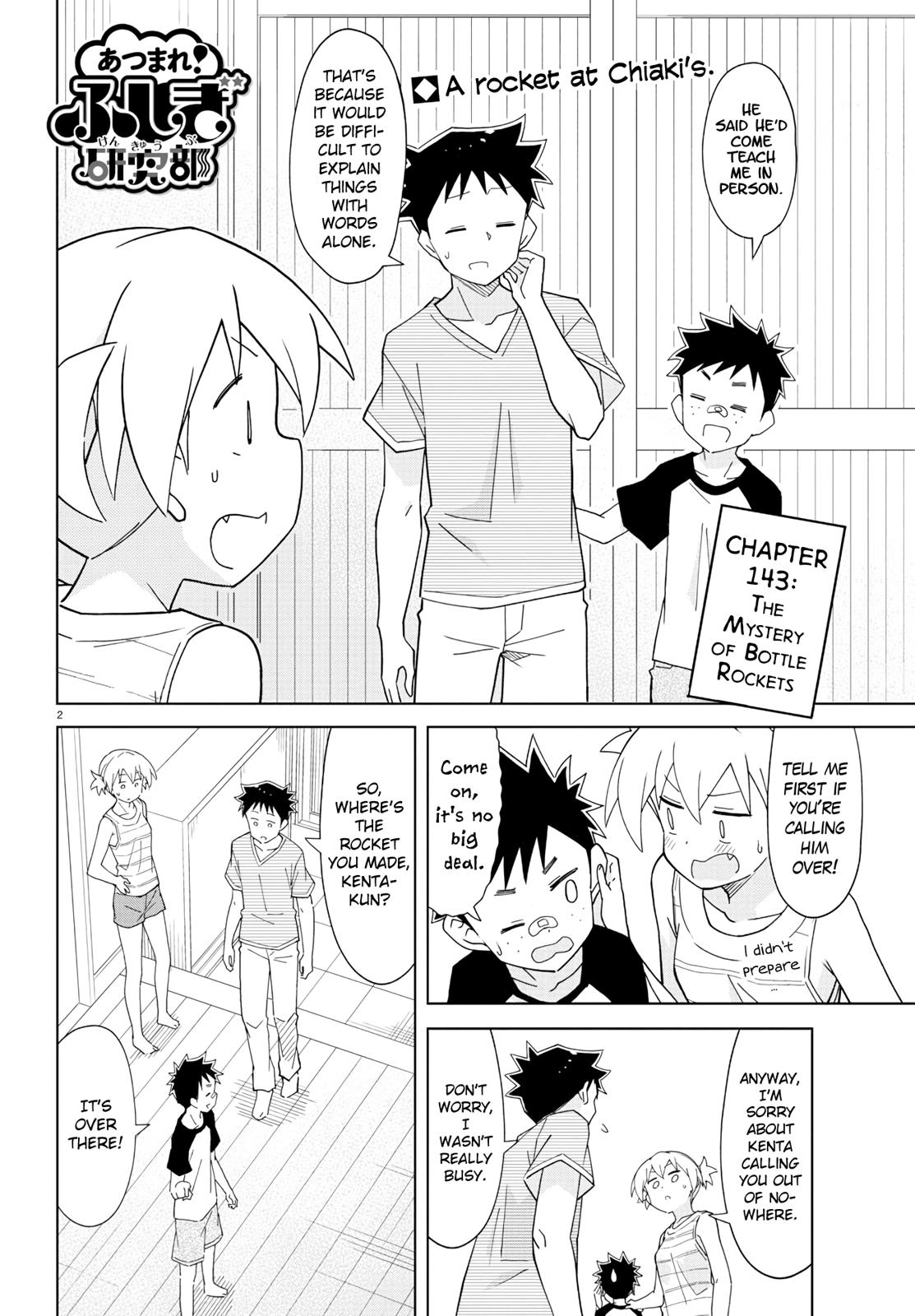 Atsumare! Fushigi Kenkyuubu Chap 143 - Next Chap 144