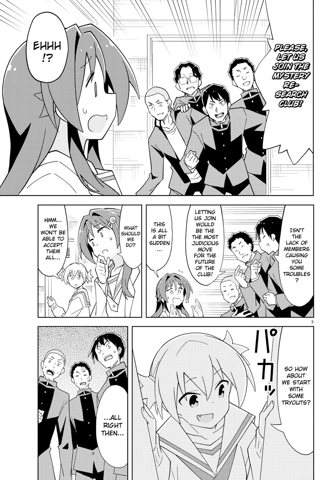 Atsumare! Fushigi Kenkyuubu Chap 167 - Next Chap 168
