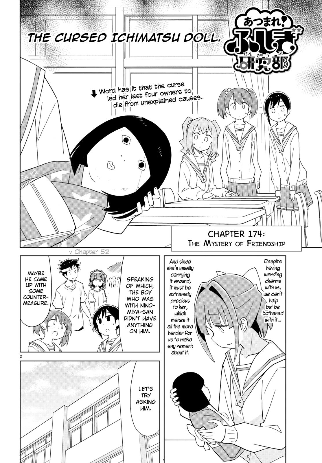 Atsumare! Fushigi Kenkyuubu Chap 174 - Next Chap 175