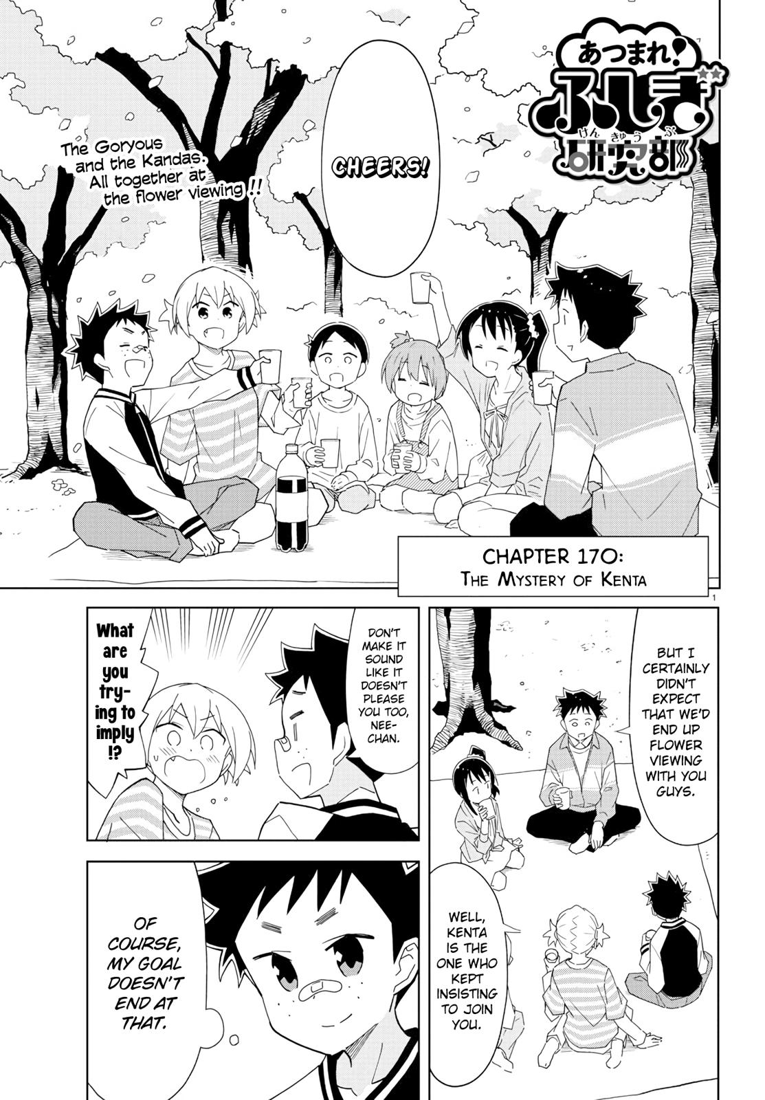 Atsumare! Fushigi Kenkyuubu Chap 170 - Next Chap 171