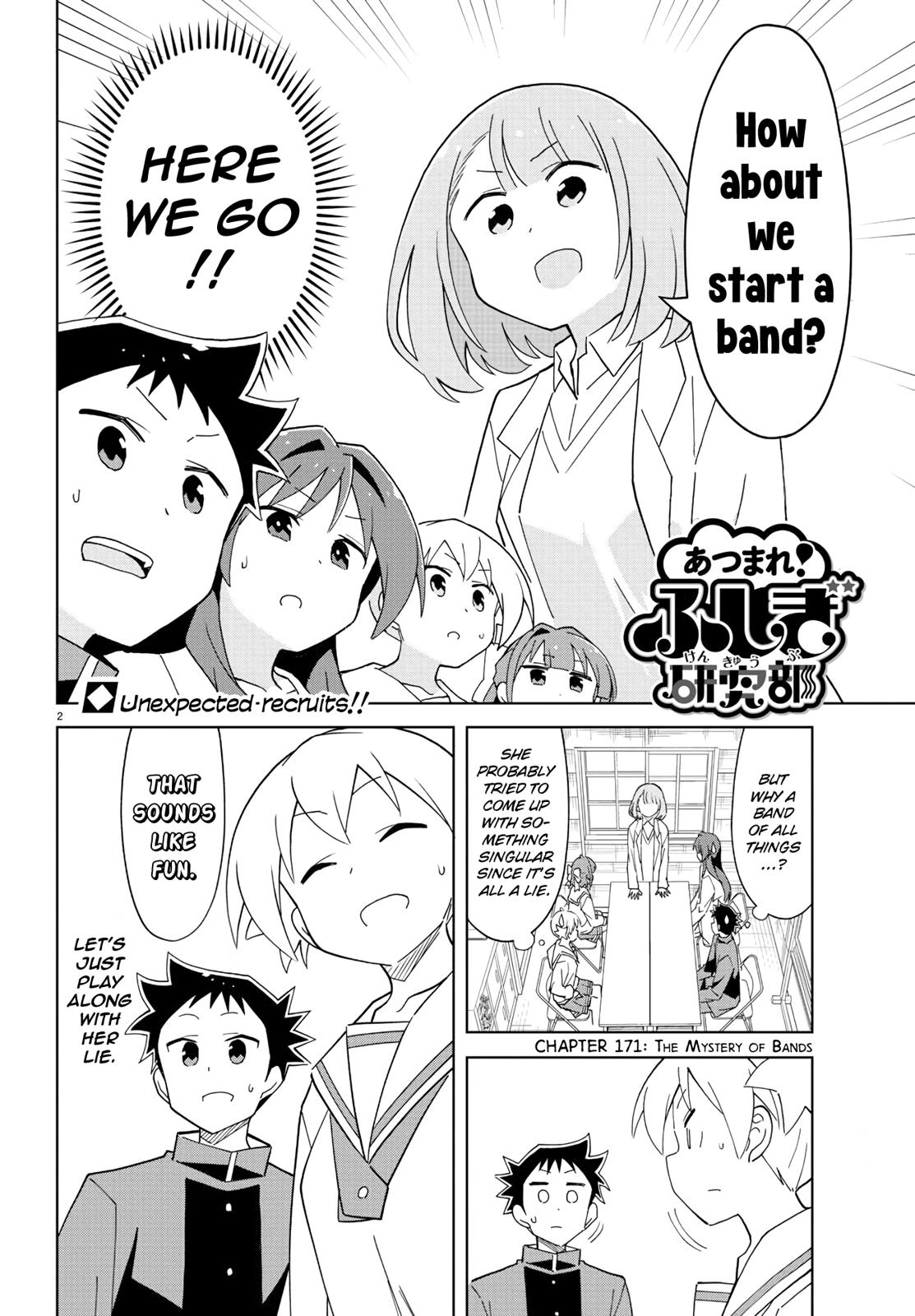 Atsumare! Fushigi Kenkyuubu Chap 171 - Next Chap 172