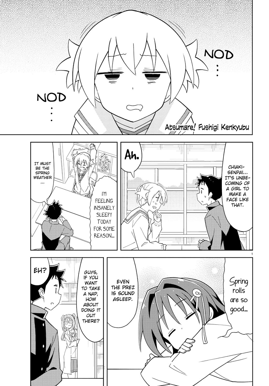 Atsumare! Fushigi Kenkyuubu Chap 172 - Next Chap 173