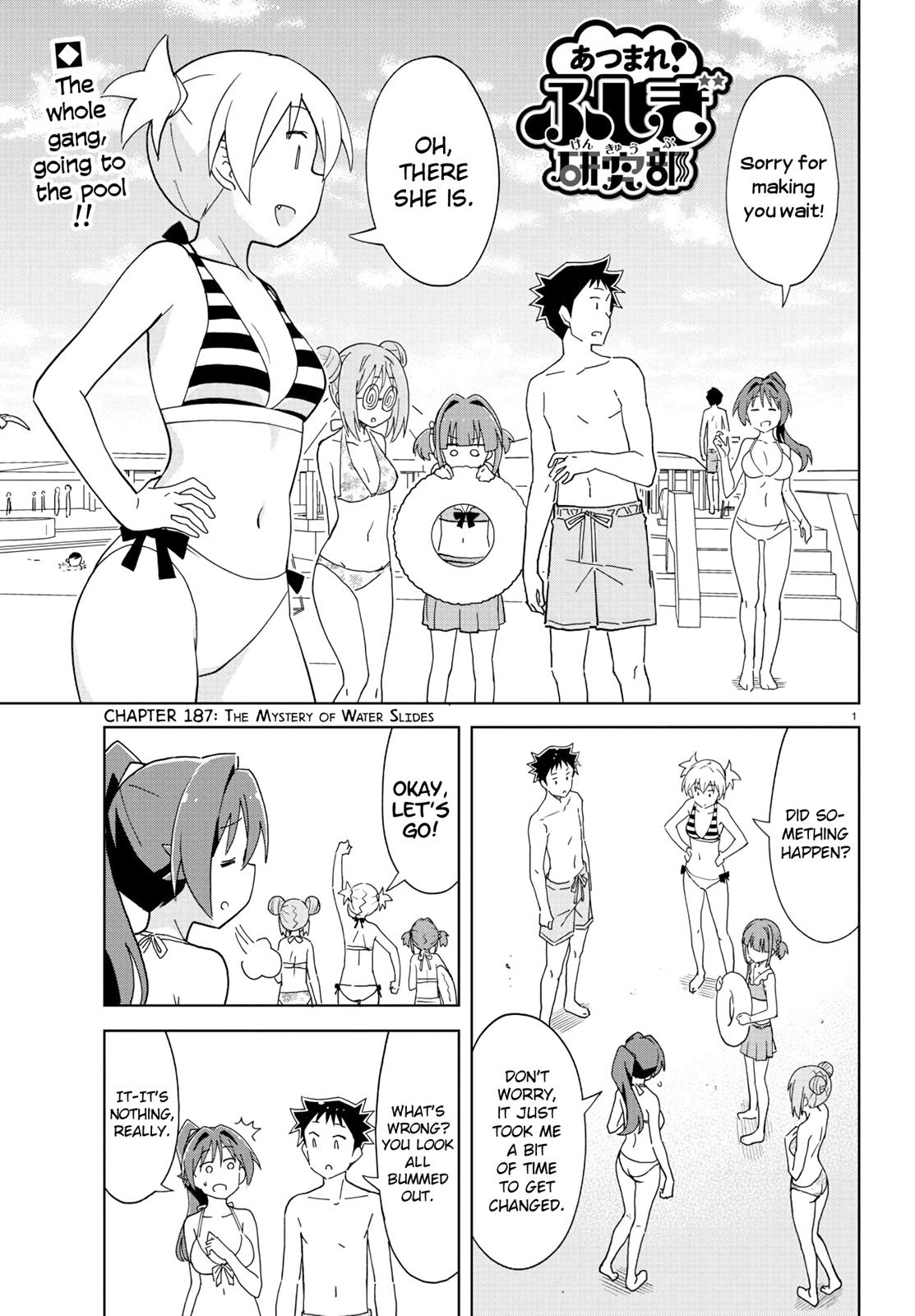Atsumare! Fushigi Kenkyuubu Chap 187 - Next Chap 188