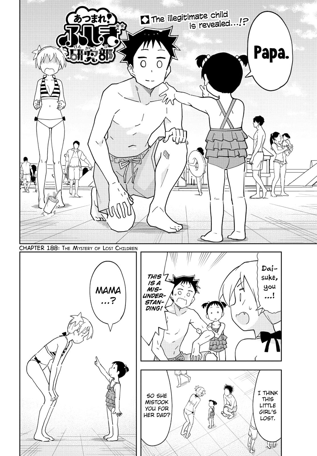 Atsumare! Fushigi Kenkyuubu Chap 188 - Next Chap 189