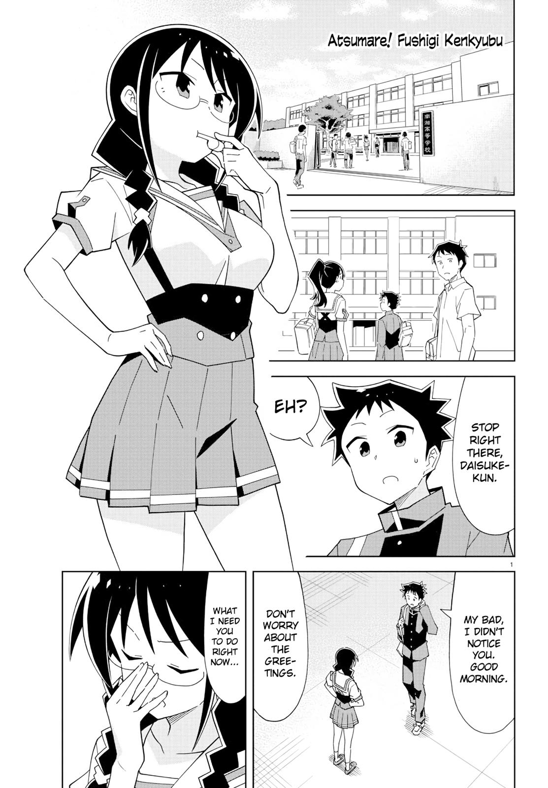 Atsumare! Fushigi Kenkyuubu Chap 180 - Next Chap 181
