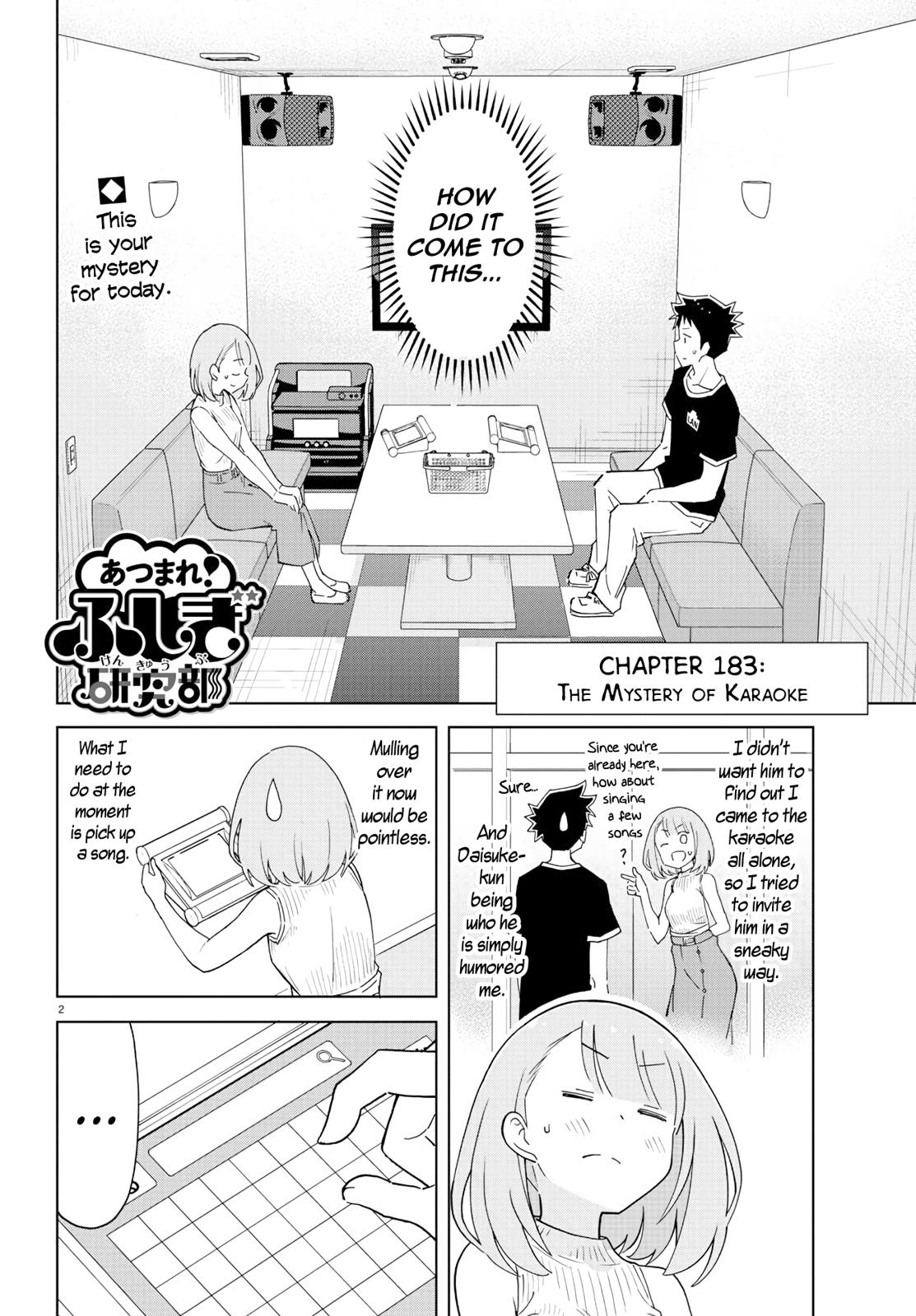 Atsumare! Fushigi Kenkyuubu Chap 183 - Next Chap 184