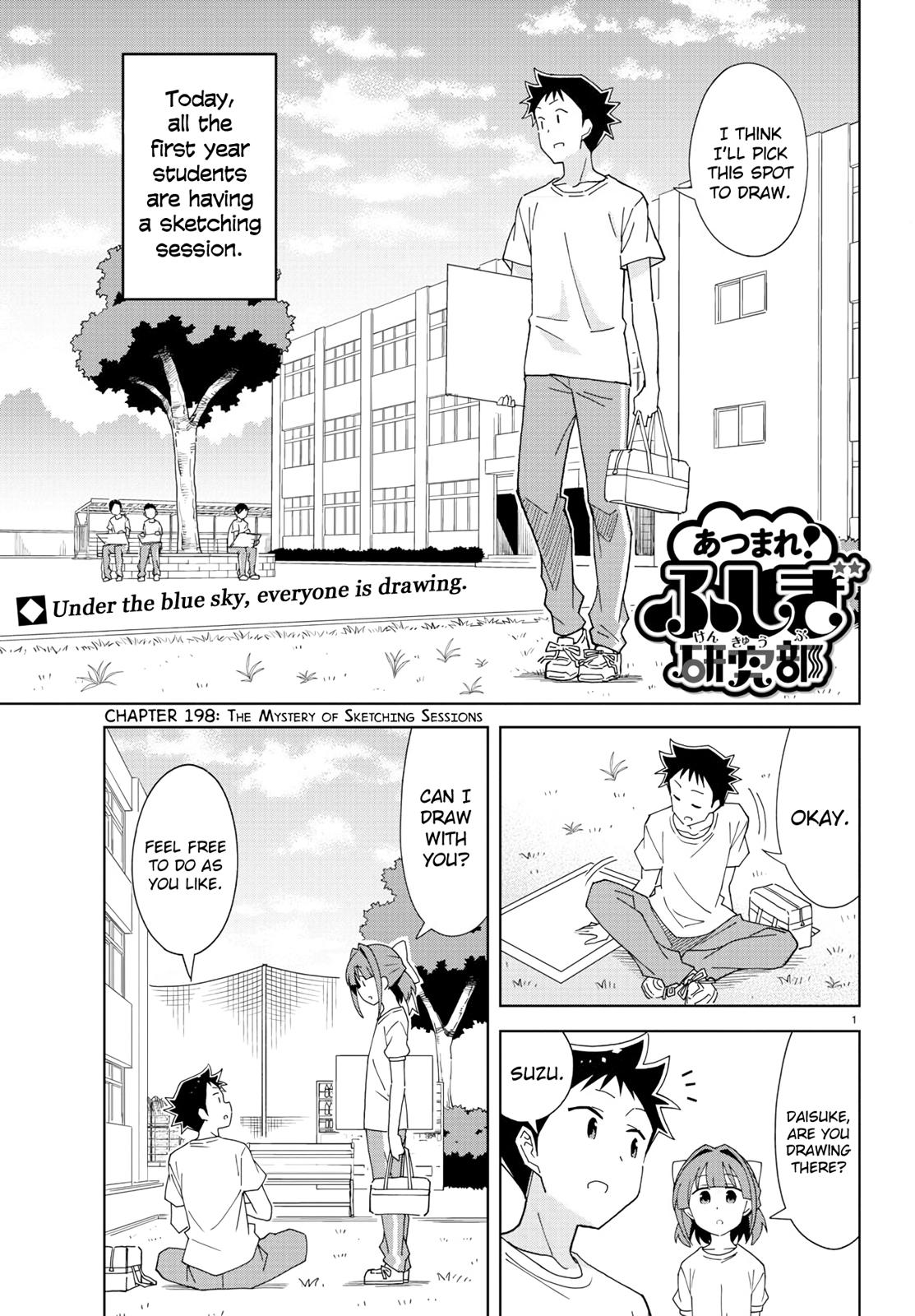 Atsumare! Fushigi Kenkyuubu Chap 198 - Next Chap 199