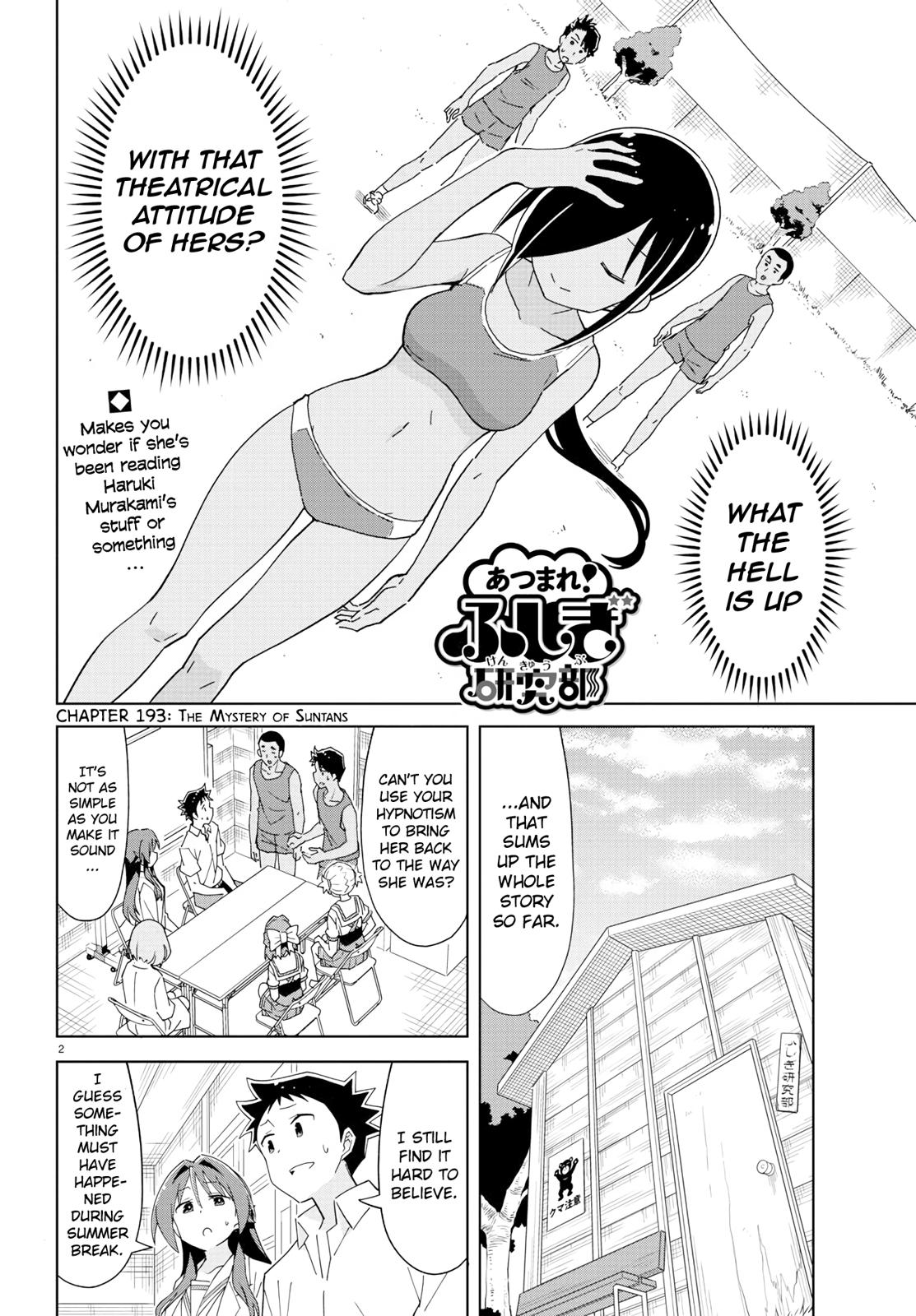 Atsumare! Fushigi Kenkyuubu Chap 193 - Next Chap 194