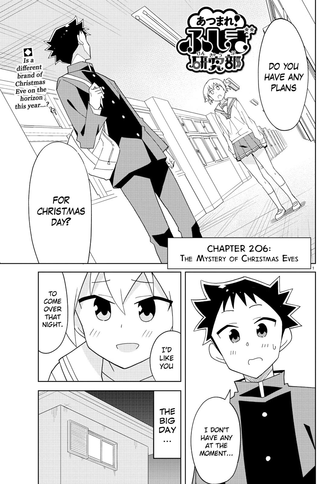 Atsumare! Fushigi Kenkyuubu Chap 206 - Next Chap 207
