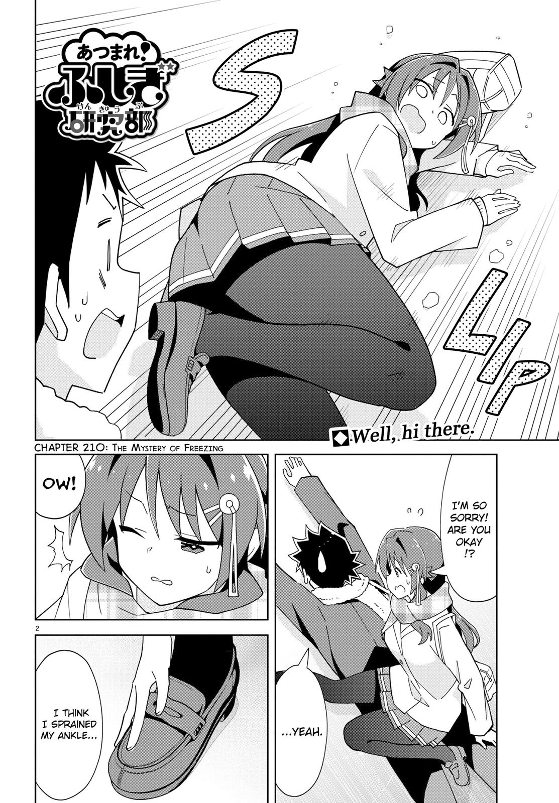Atsumare! Fushigi Kenkyuubu Chap 210 - Next Chap 211
