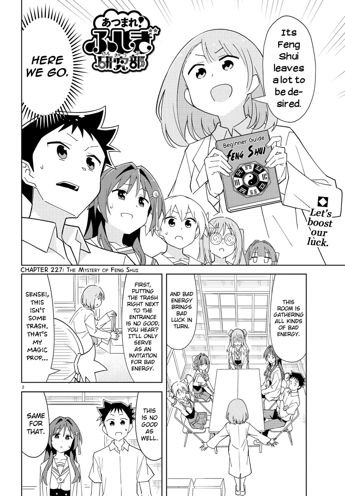 Atsumare! Fushigi Kenkyuubu Chap 227 - Next Chap 228