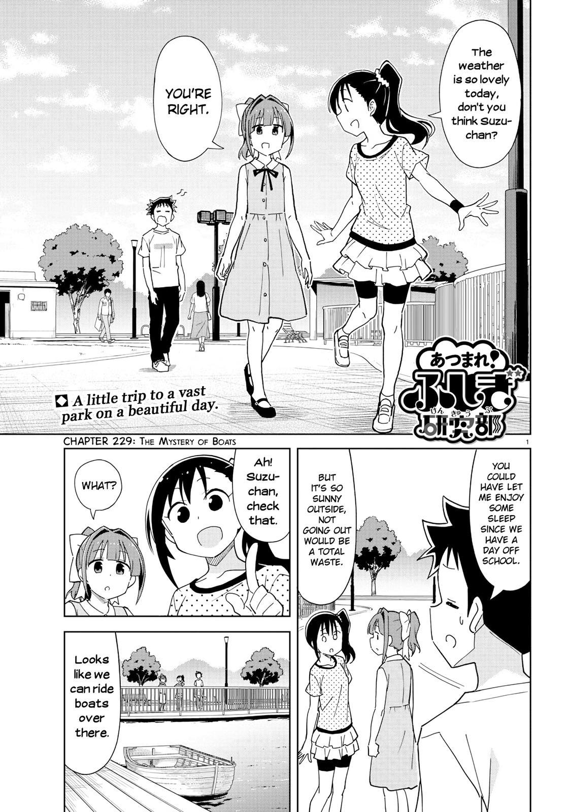 Atsumare! Fushigi Kenkyuubu Chap 229 - Next Chap 230