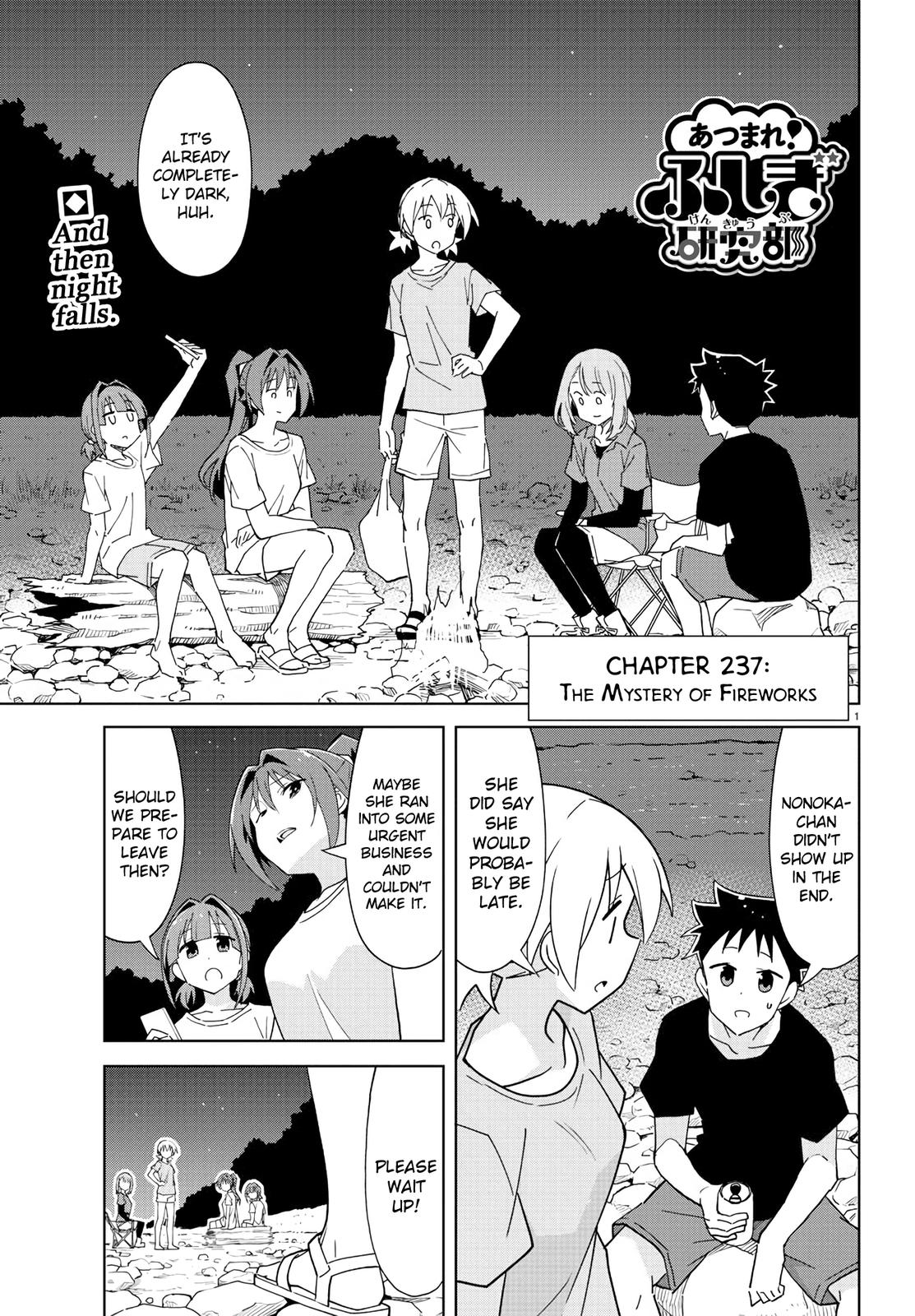 Atsumare! Fushigi Kenkyuubu Chap 237 - Next Chap 238