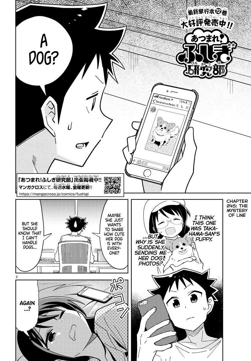 Atsumare! Fushigi Kenkyuubu Chap 245 - Next Chap 246
