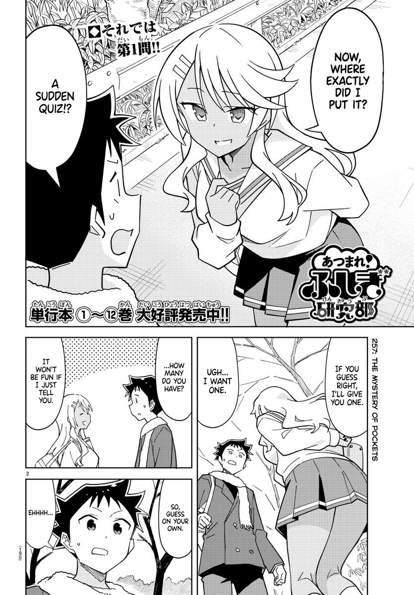 Atsumare! Fushigi Kenkyuubu Chap 257 - Next Chap 258