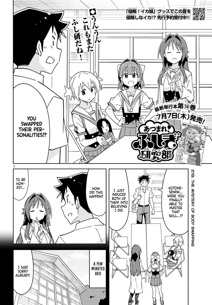 Atsumare! Fushigi Kenkyuubu Chap 278 - Next Chap 279
