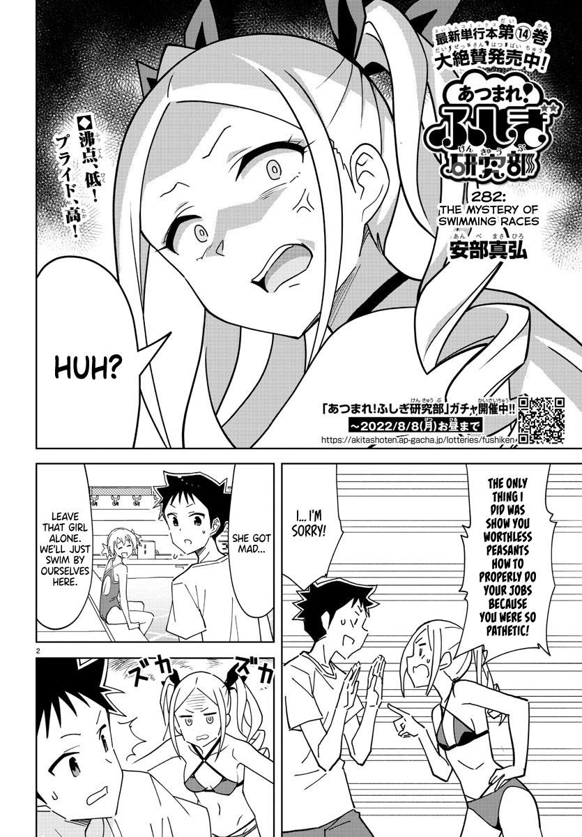 Atsumare! Fushigi Kenkyuubu Chap 282 - Next Chap 283