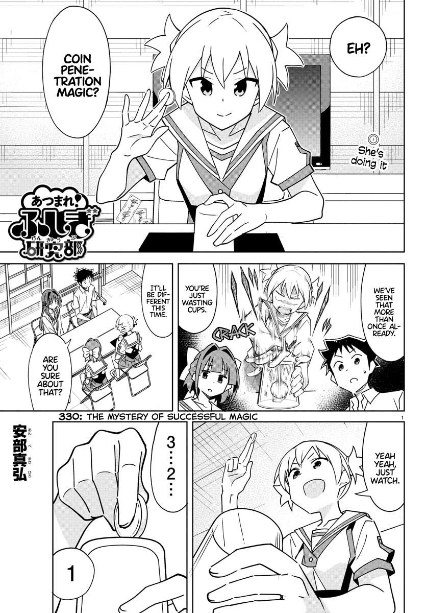Atsumare! Fushigi Kenkyuubu Chap 330 - Next Chap 331
