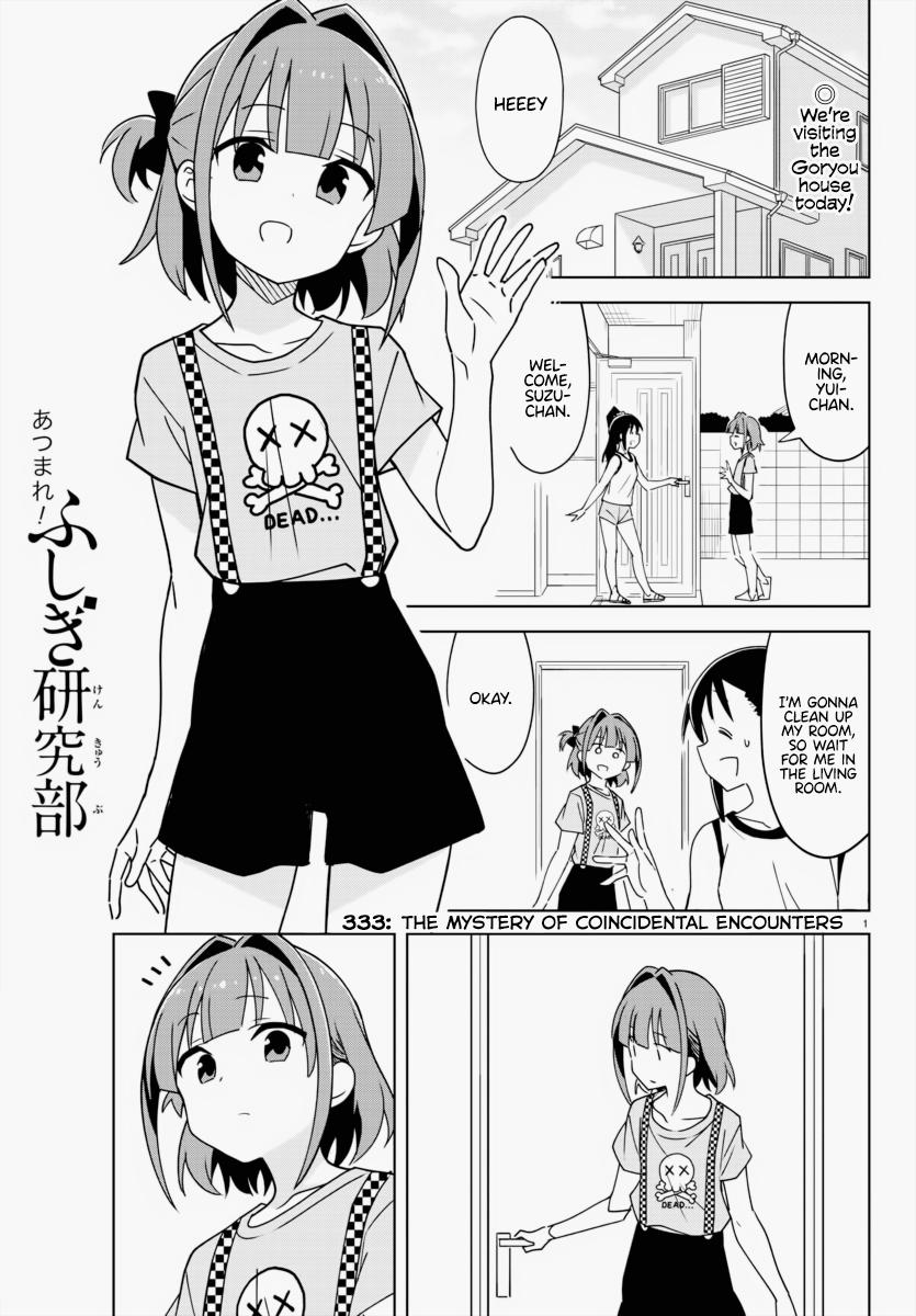 Atsumare! Fushigi Kenkyuubu Chap 333 - Next Chap 334