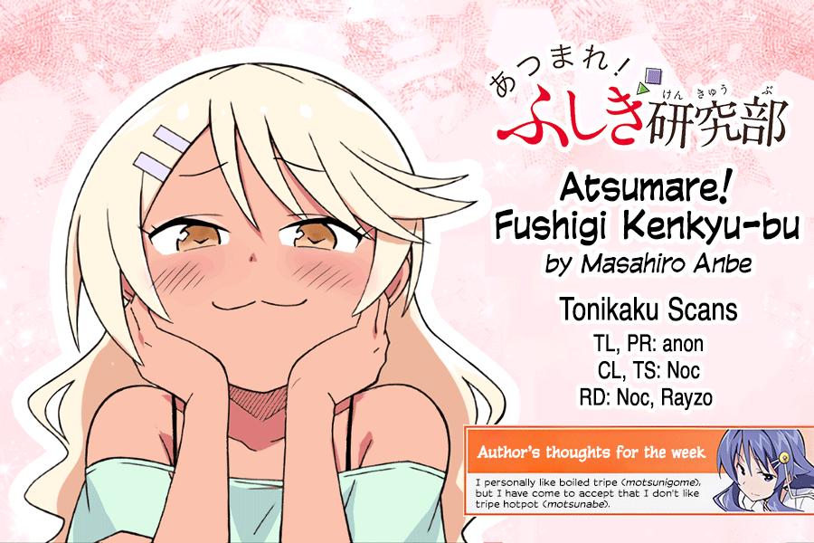 Atsumare! Fushigi Kenkyuubu Chap 346 - Next Chap 347