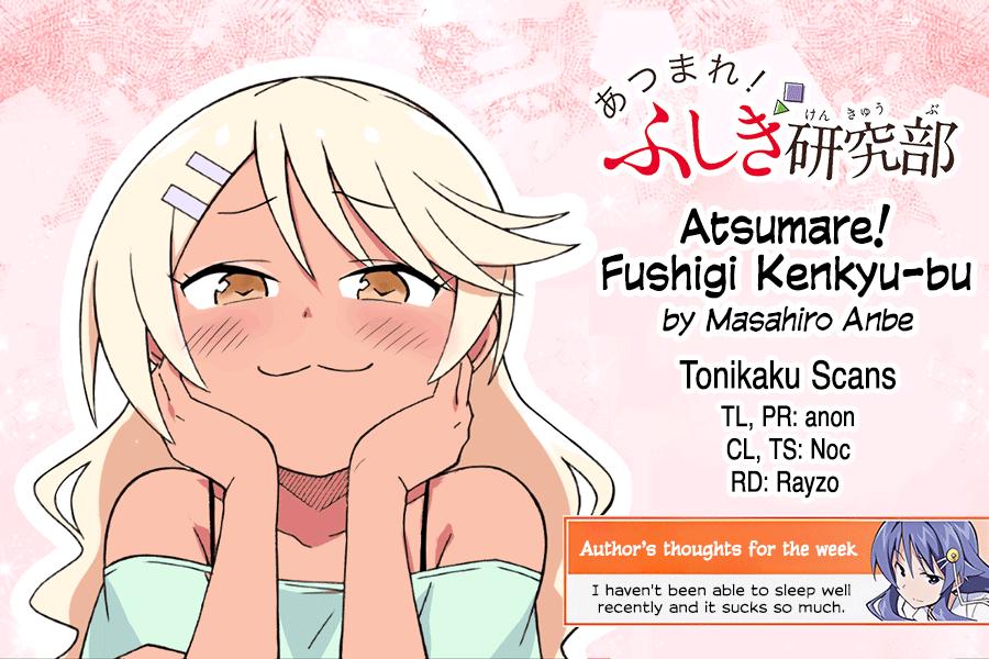 Atsumare! Fushigi Kenkyuubu Chap 349 - Next Chap 350