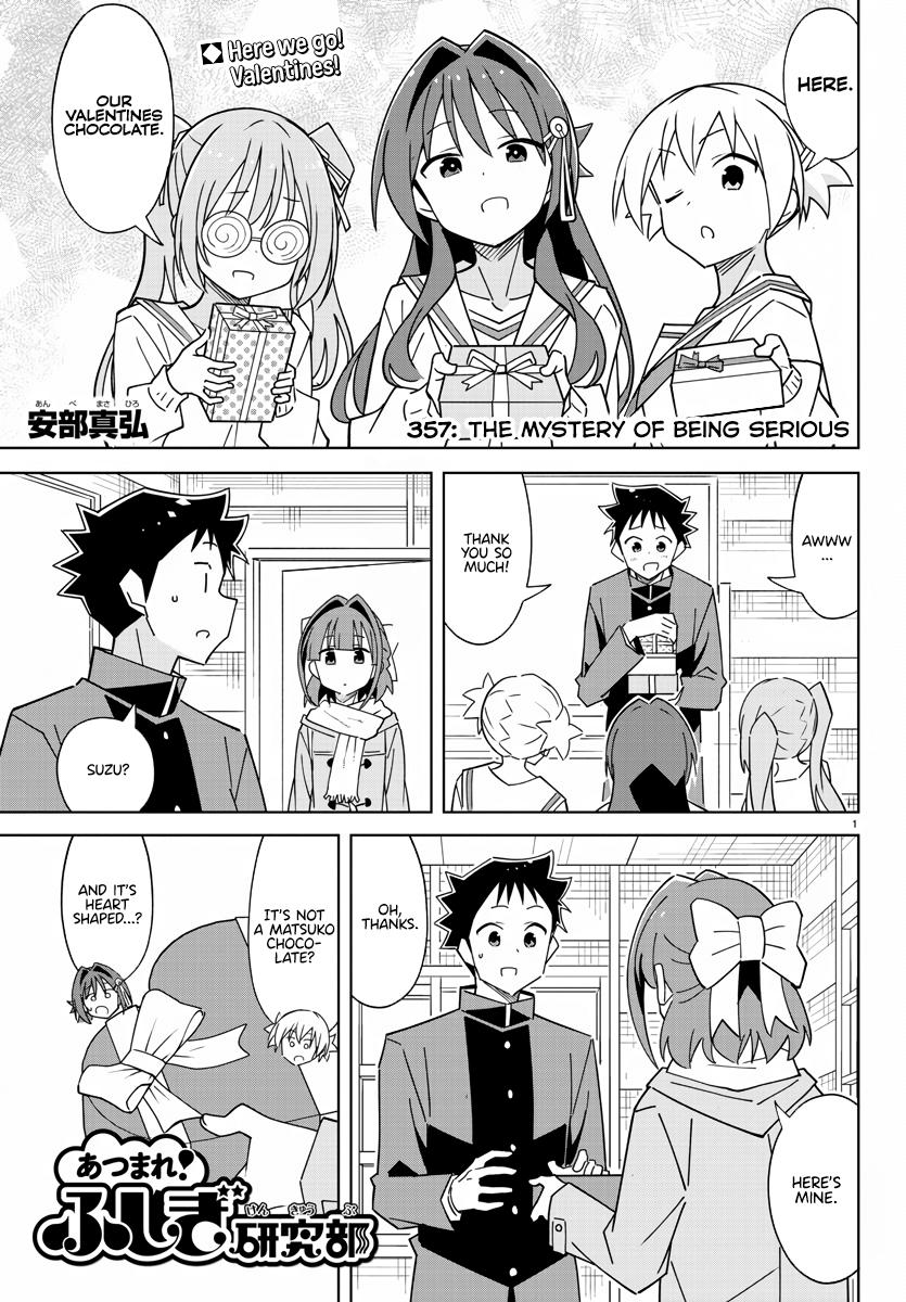 Atsumare! Fushigi Kenkyuubu Chap 357 - Next Chap 358