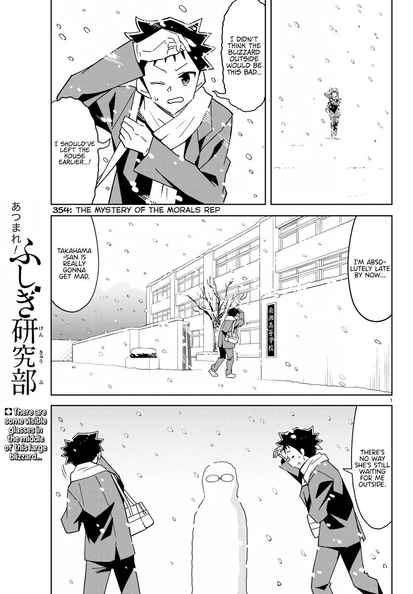 Atsumare! Fushigi Kenkyuubu Chap 354 - Next Chap 355