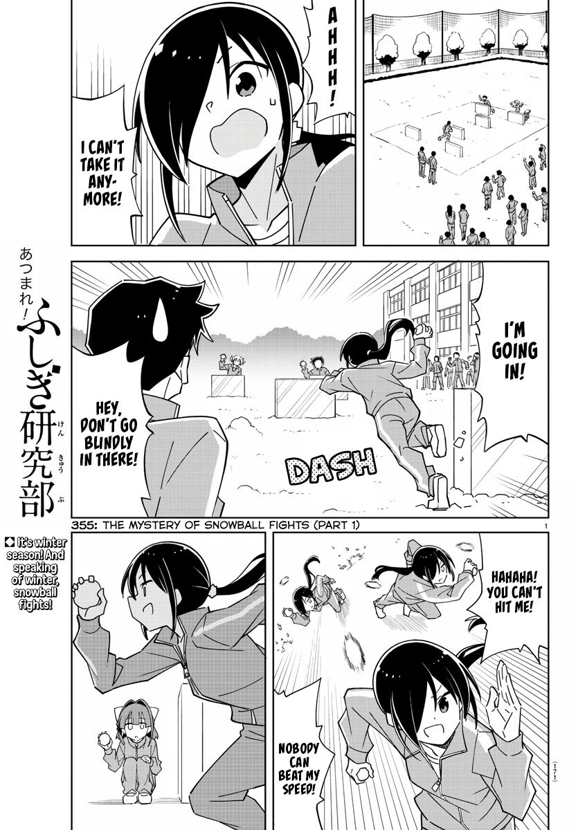 Atsumare! Fushigi Kenkyuubu Chap 355 - Next Chap 356
