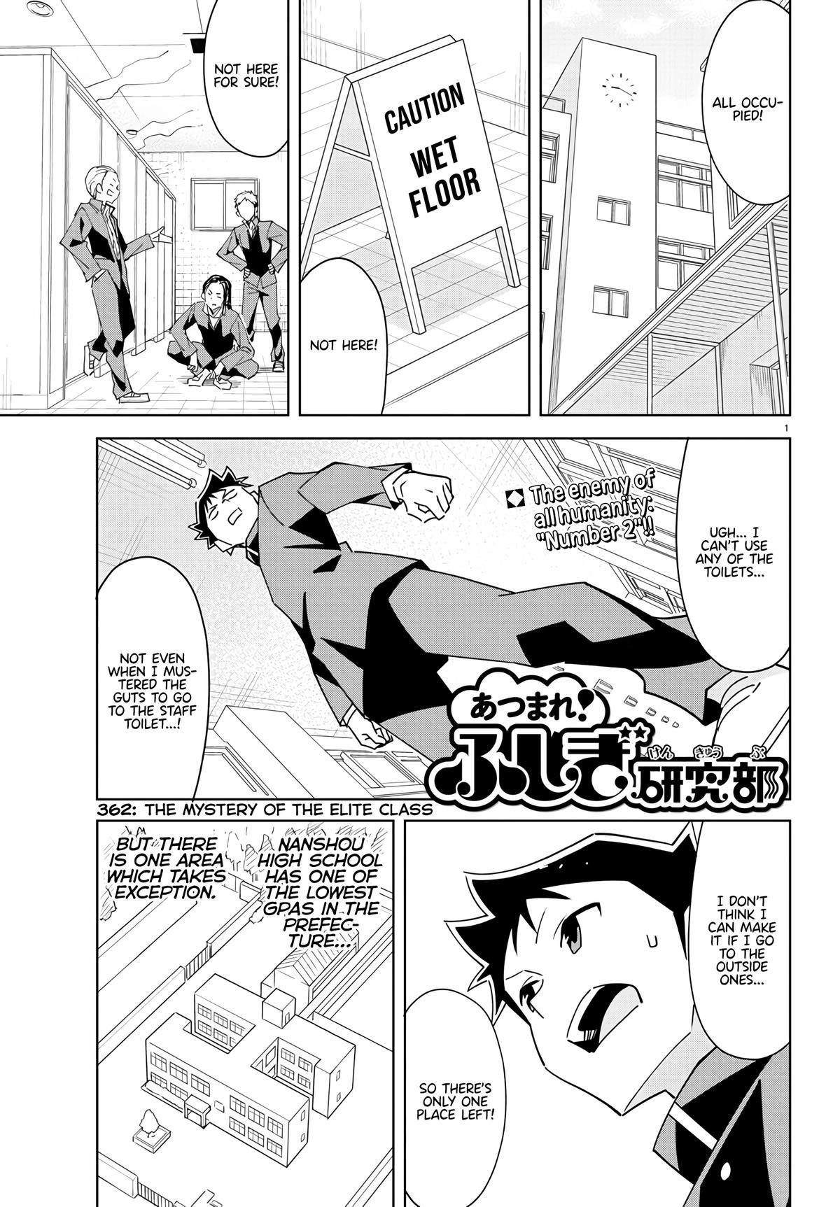 Atsumare! Fushigi Kenkyuubu Chap 362 - Next Chap 363