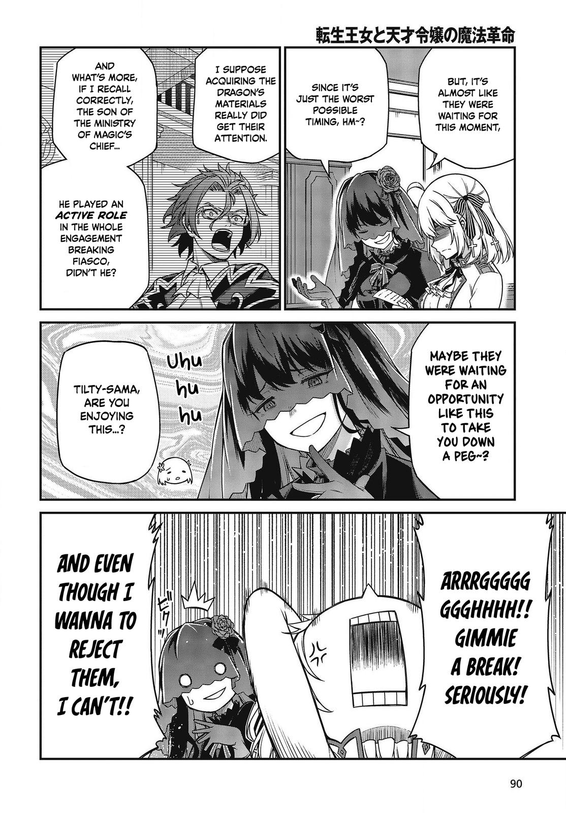 Tensei Oujo to Tensai Reijou no Mahou Kakumei Chap 27 - Next Chap 28