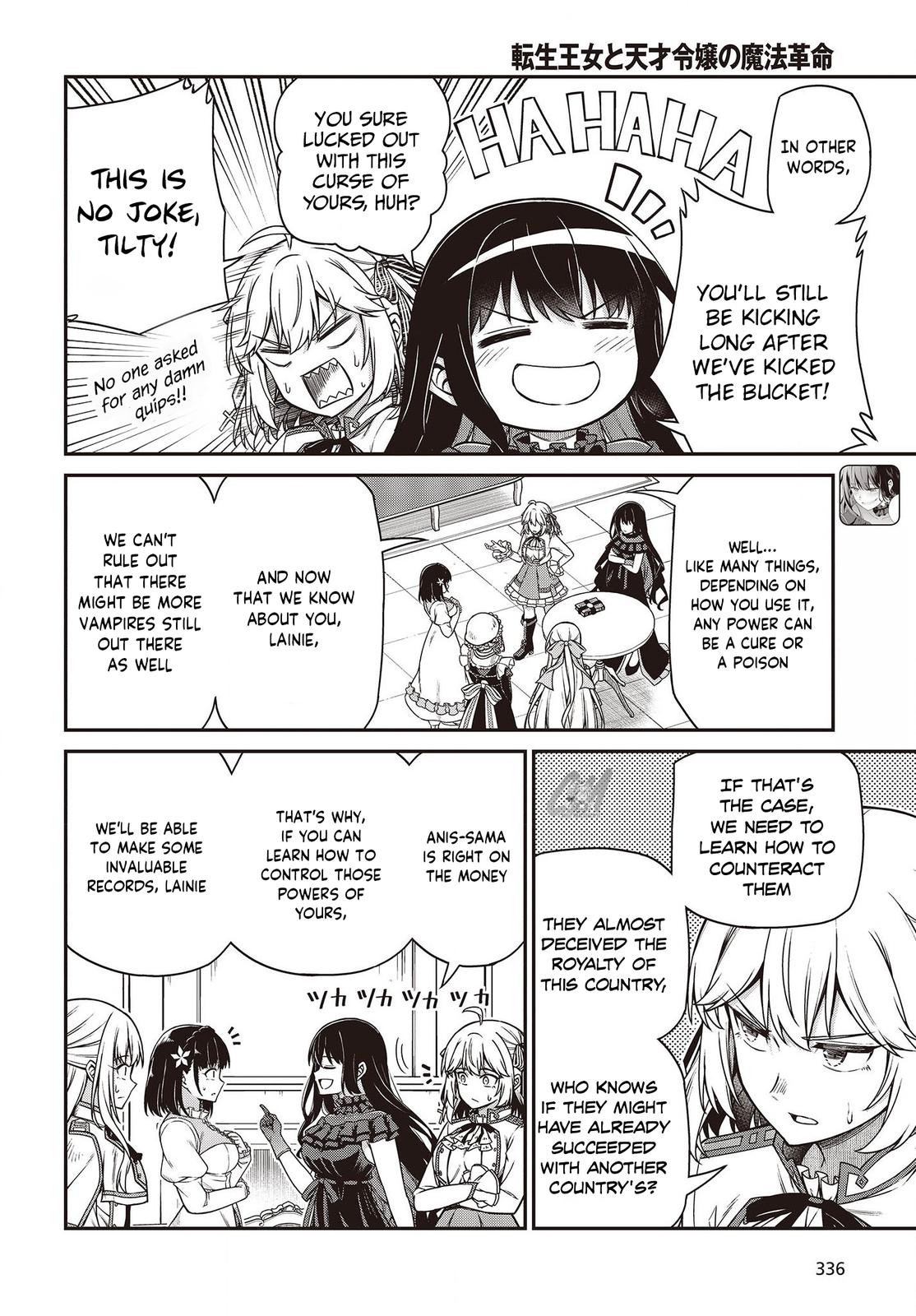 Tensei Oujo to Tensai Reijou no Mahou Kakumei Chap 26 - Next Chap 27