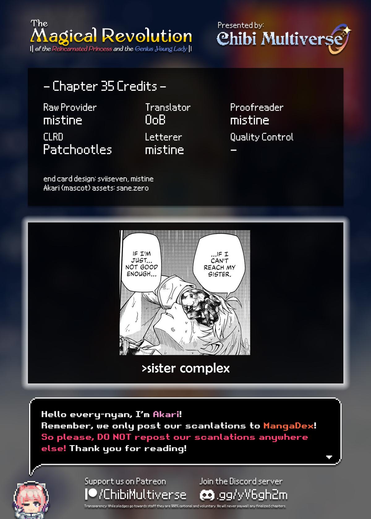 Tensei Oujo to Tensai Reijou no Mahou Kakumei Chap 35 - Next Chap 36