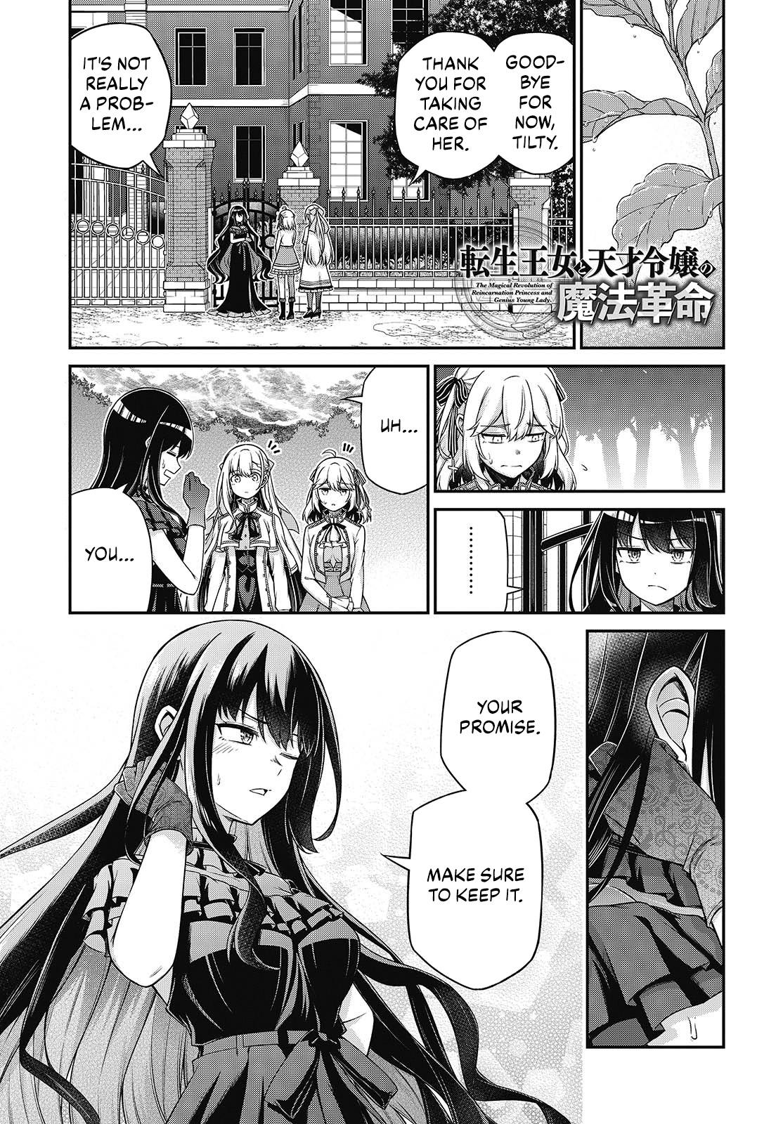 Tensei Oujo to Tensai Reijou no Mahou Kakumei Chap 44 - Next Chap 45