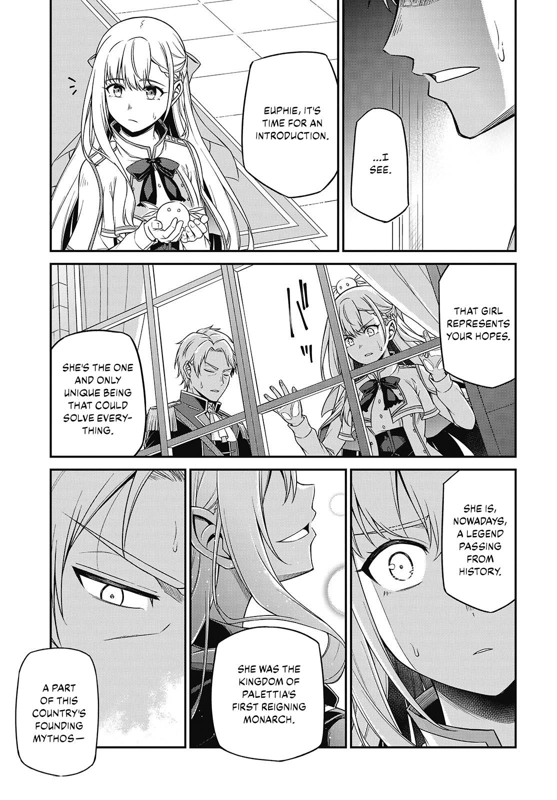 Tensei Oujo to Tensai Reijou no Mahou Kakumei Chap 40 - Next Chap 41