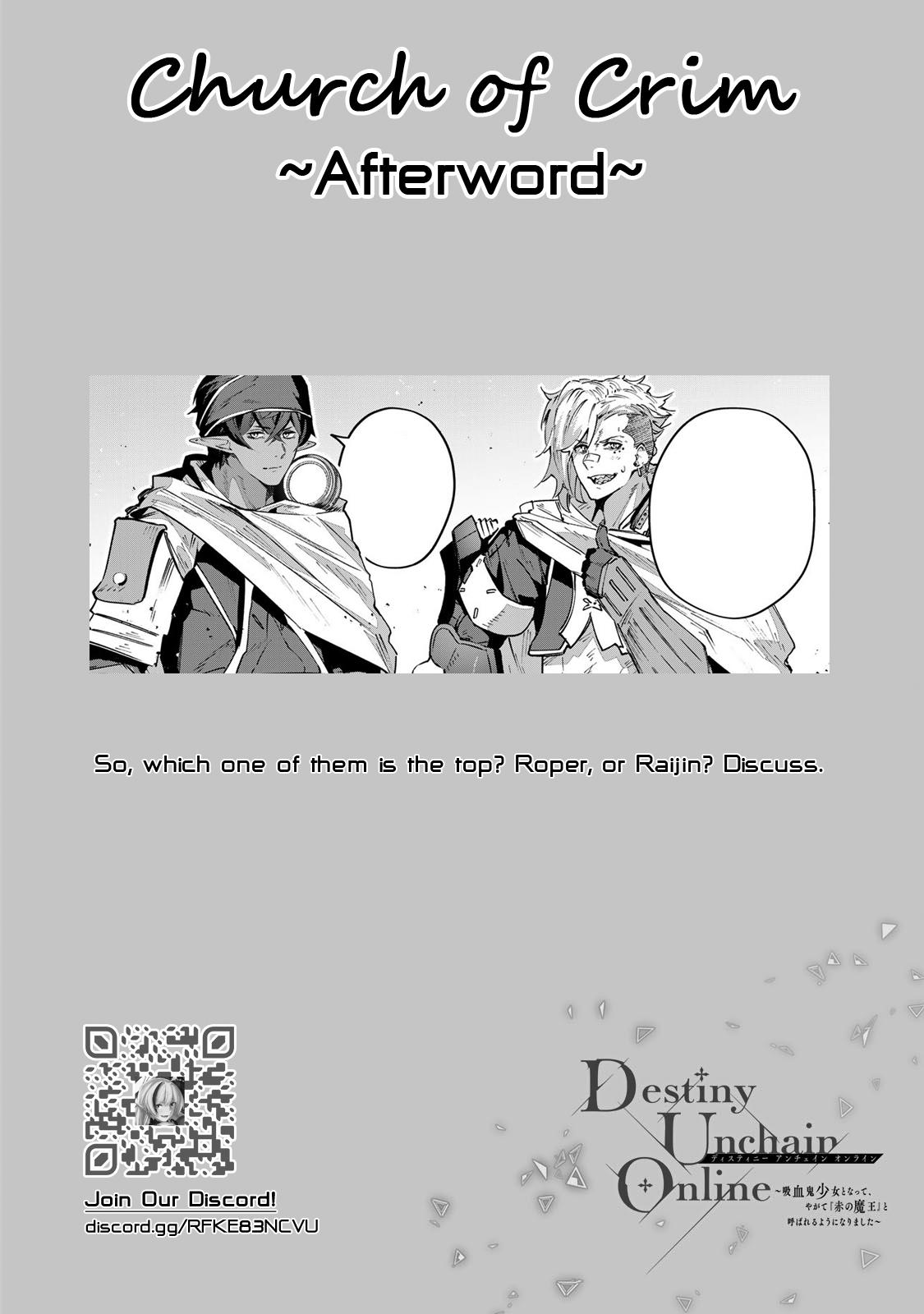 Destiny Unchain Online: Kyuuketsuki Shoujo to Natte, Yagate Chap 46 - Next Chap 47