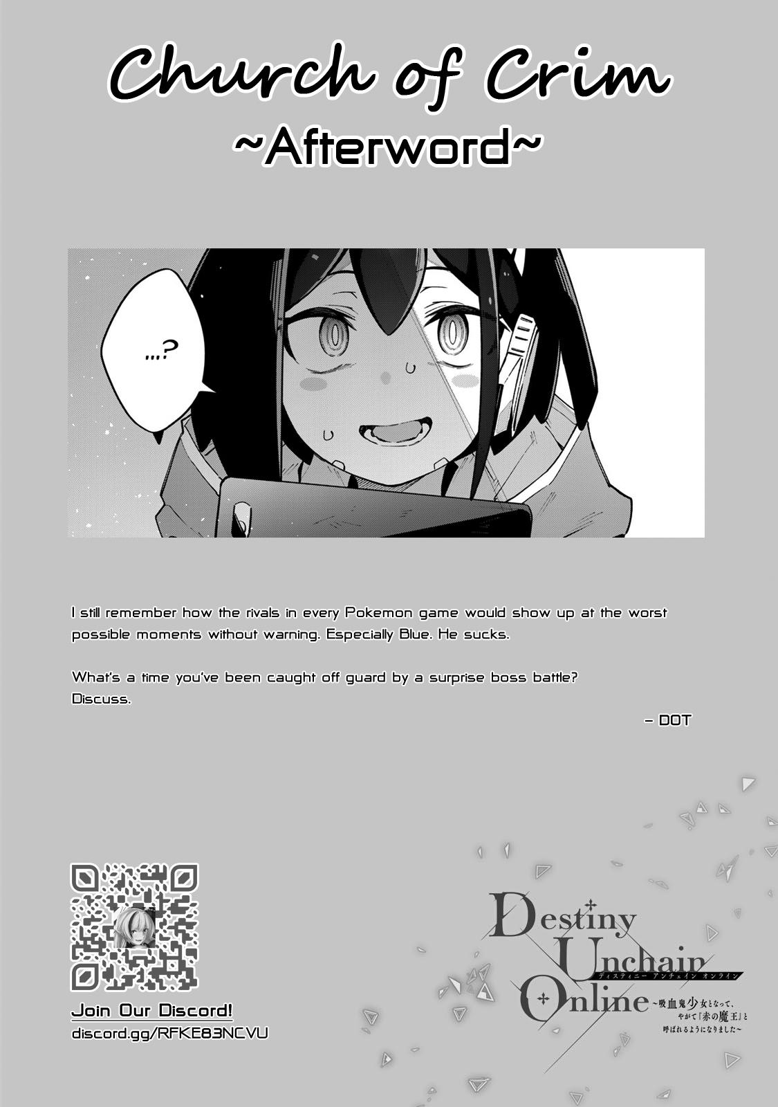 Destiny Unchain Online: Kyuuketsuki Shoujo to Natte, Yagate Chap 49 - Next Chap 50