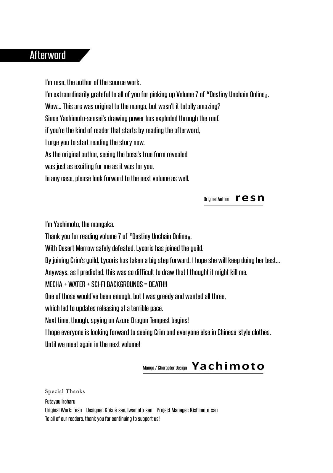 Destiny Unchain Online: Kyuuketsuki Shoujo to Natte, Yagate Chap 60 - Next Chap 61