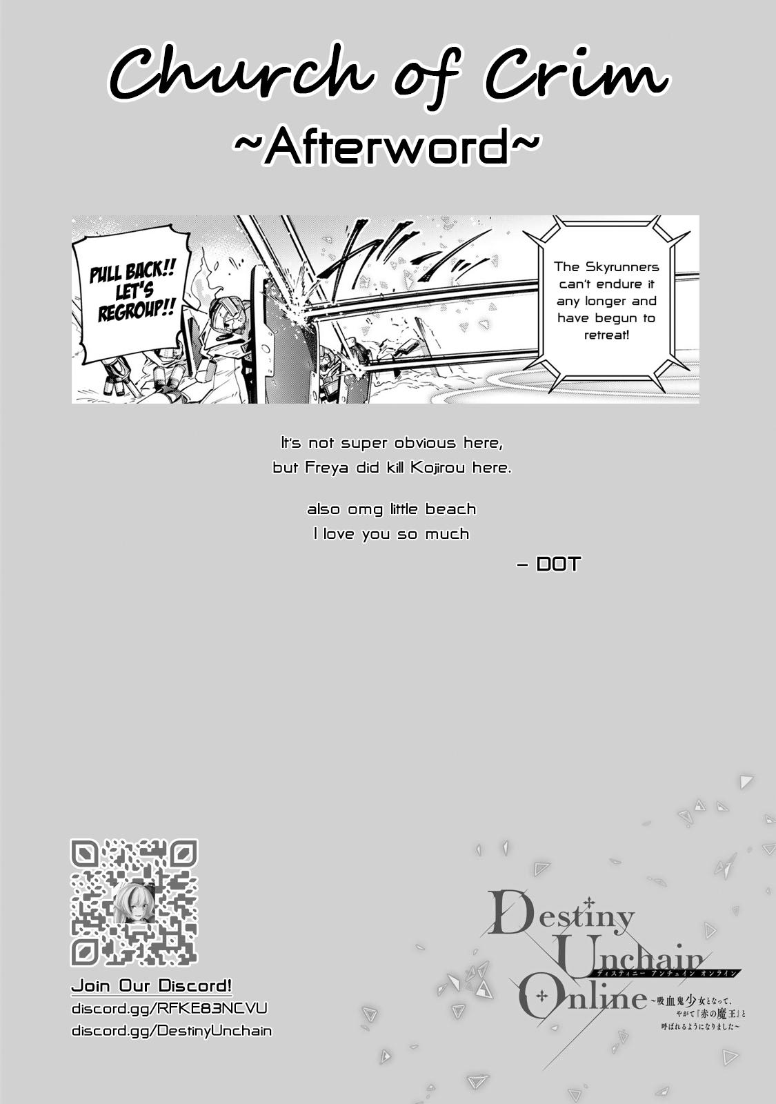 Destiny Unchain Online: Kyuuketsuki Shoujo to Natte, Yagate Chap 76 - Next Chap 77