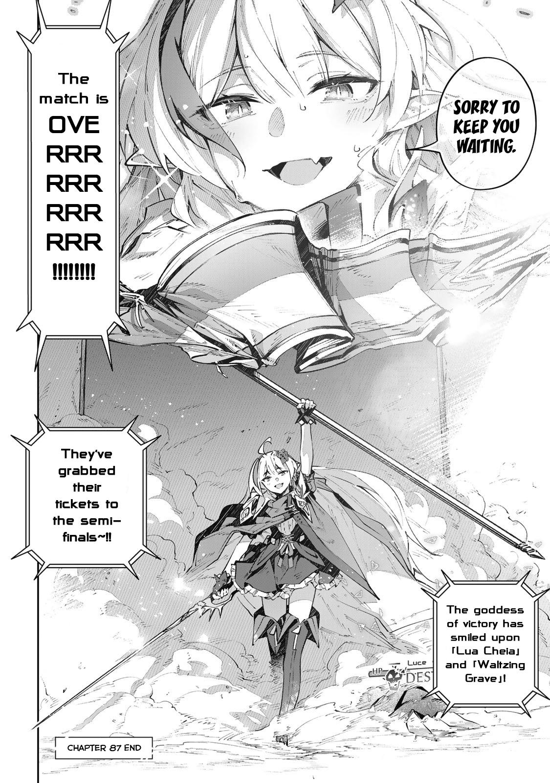 Destiny Unchain Online: Kyuuketsuki Shoujo to Natte, Yagate Chap 87 - Next Chap 88