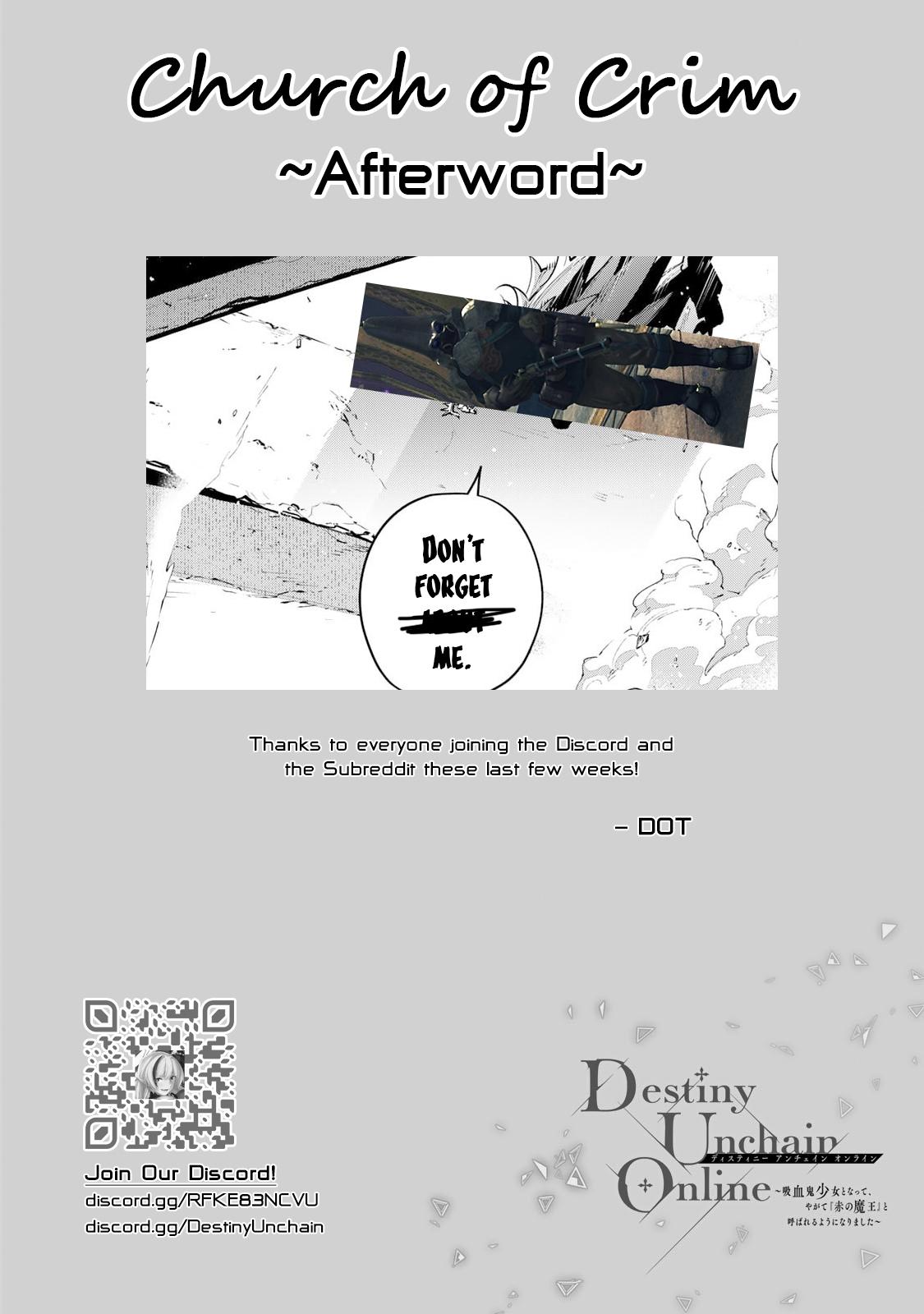 Destiny Unchain Online: Kyuuketsuki Shoujo to Natte, Yagate Chap 86 - Next Chap 87